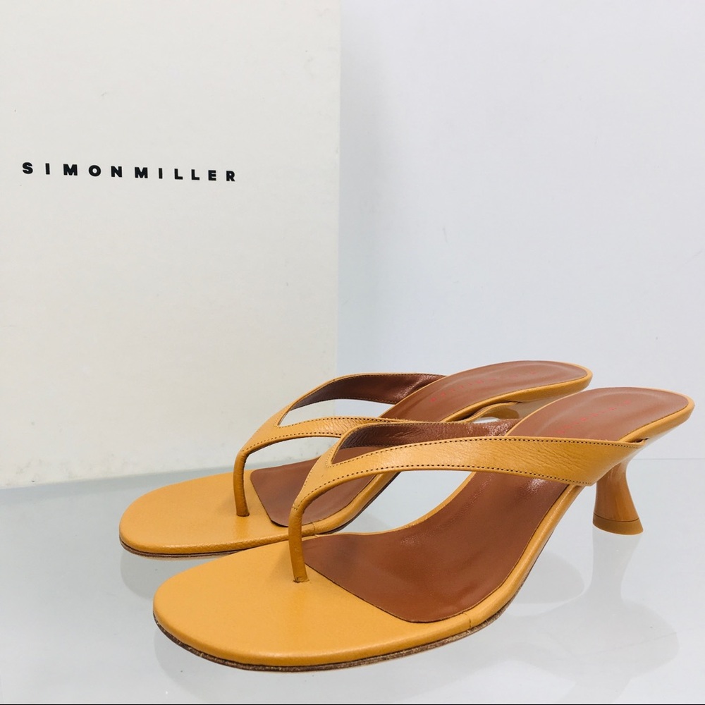 Simon Miller Beep Thong Sandal - Camel